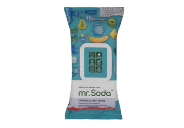Drėgnos antibakterinės servetėlės mr. Soda 80 vnt.