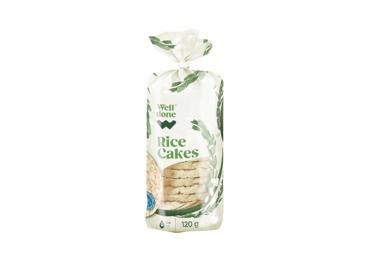 Ryžių trapučiai be druskos WELL DONE, 120 g