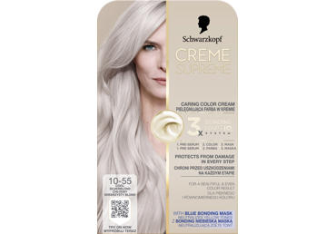 Plaukų dažai SK CREME SUPREME 10-55, 1 vnt.