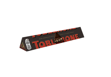 Dark chocolate TOBLERONE with honey and almond nougat, 100 g