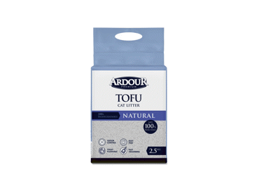 Tofu kačių kraikas ARDOUR natural 2,5kg