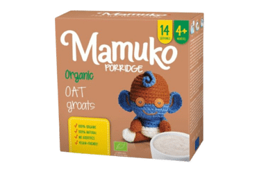 Ekologiškos MAMUKO avižų kruopytės nuo 4 mėn., 240 g