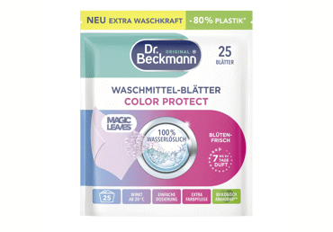 Стиральные листы DR. BECKMANN MAGIC LEAVES COLOUR (25 стирок), 25 шт.