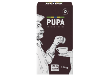 Ground Coffee PUPA, 250 g