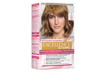 Plaukų dažai L'OREAL EXCELLENCE CREME, Nr. 7, 1 vnt.