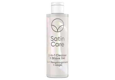Bikinio srities prausiklis ir skutimosi gelis SATIN CARE, 190ml