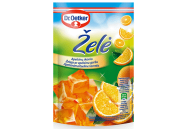 Želė DR. OETKER, apelsinų skonio, 72 g