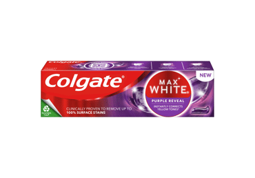 Toothpaste COLGATE MAX WHITE PURPLE REVEAL, 75 ml