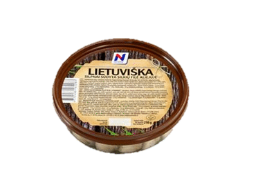 Silpnai sūdyta LIETUVIŠKA silkių filė NORVELITA, 210 g