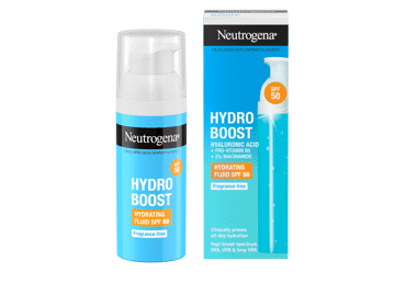 NEUTROGENA Hydro Boost apsauginis skystis SPF 50, 50ml