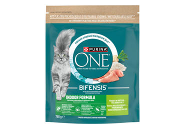Sausas maistas katėms su kalakutiena PURINA ONE INDOOR FORMULA, 750g