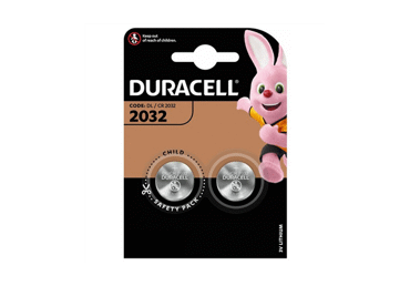 Elementai DURACELL 2032, 2 vnt., 2 vnt.