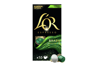 Kavos kapsulės L'OR BRAZIL NCC, 52 g