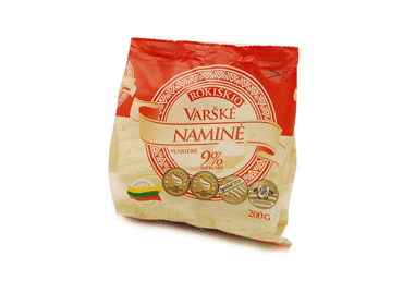 ROKIŠKIO NAMINĖ varškė, 9 % rieb., 200 g