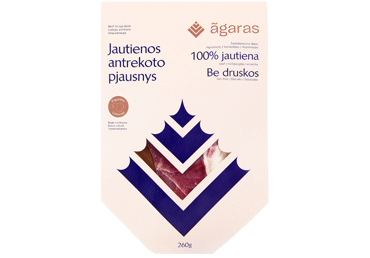 Atšaldyti jautienos antrekoto pjausniai AGARAS, 260 g