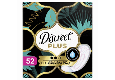 Higieniniai įklotai DISCREET Waterlily Plus, 52vnt