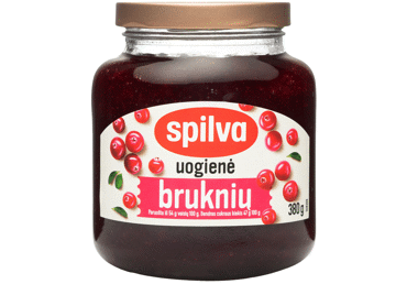 Bruknių uogienė SPILVA, 380 g