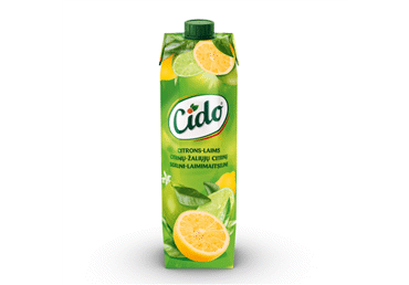 Geltonųjų ir žaliųjų citrinų gėrimas CIDO, 1 l
