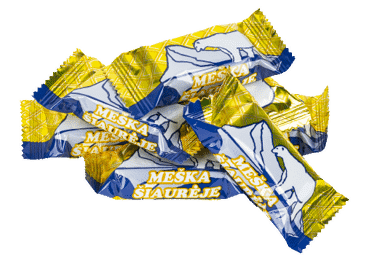 Vafliniai saldainiai PERGALĖ MEŠKA ŠIAURĖJE, 1 kg