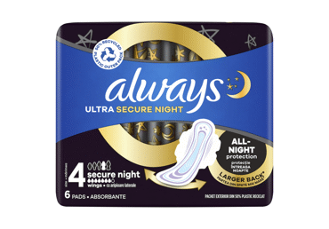 Higieniniai paketai ALWAYS Ultra Secure Night, S4, 6 vnt.