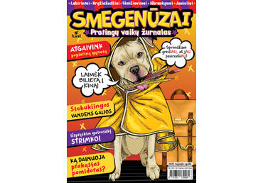 Žurnalas SMEGENŪZAI, 1 vnt.