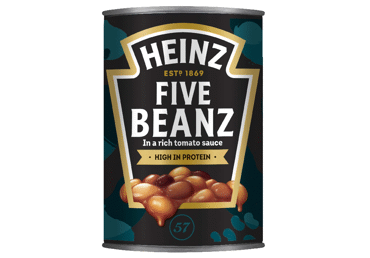 Микс из пяти бобов в томатном соусе HEINZ, 415 г