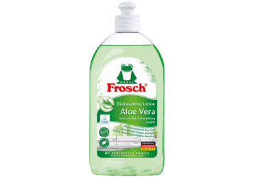 Indų ploviklis FROSCH ALOE VERA su alavijais, 500 ml