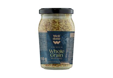 Whole Grain Mustard WELL DONE PREMIUM, 210 g