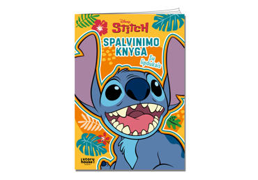 Knyga STITCH. SPALVINIMAS SU LIPDUKAIS
