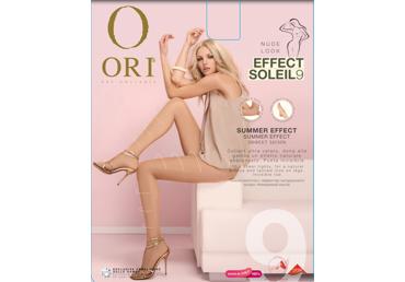 Moteriškos pėdkelnės ORI EFFECT SOLEIL 9 den, 5 dydis, neutro