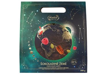 Dark chocolate RŪTA CHOCOLATE EARTH, 300 g