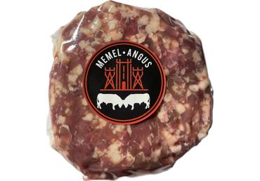 Sausai brandintas jautienos maltinis MEMEL ANGUS, 150 g