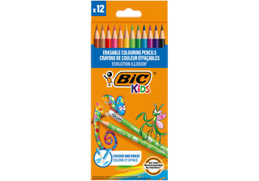 Spalvoti pieštukai BIC KIDS EVOLUTION, 1 vnt.