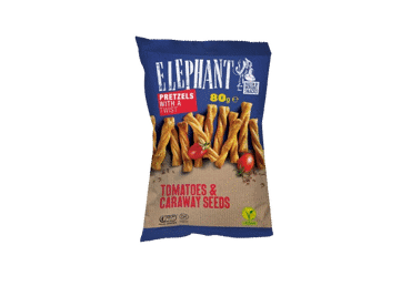 Прецельные полоски ELEPHANT с помидорами и тмином, 80 г