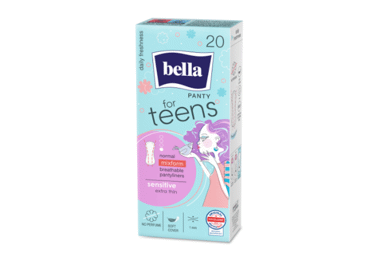 Higieniniai įklotai BELLA FOR TEENS SENSITIVE, 20 vnt.