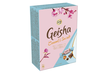 Candies GEISHA with caramel and sea salt filling, 150 g