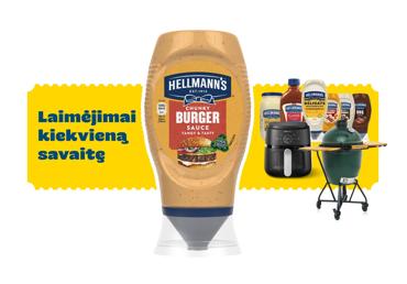 Mėsainių padažas HELLMANN'S, 250 ml