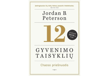 Knyga J. Peterson 12 GYVENIMO TAISYKLIŲ, 1 vnt.