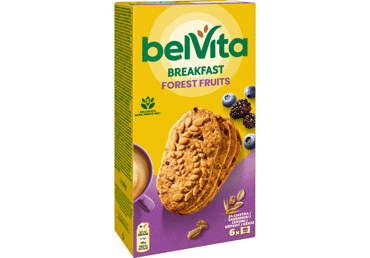Sausainiai BELVITA FOREST FRUITS su miško uogomis, 300 g