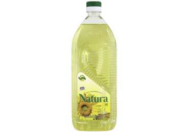 Saulėgrąžų aliejus NATURA, 1 l