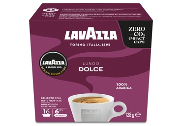Kavos kapsulės LAVAZZA LUNGO DOLCE AMM, 128 g