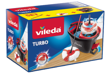 Grindų valymo rinkinys TURBO CLEANING, 1 vnt.
