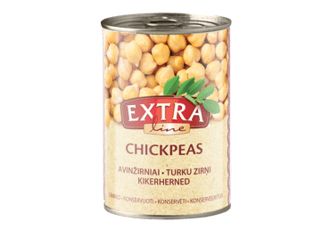 Konservuoti avinžirniai EXTRA LINE, 400 g