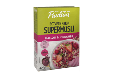 Dribsniai PAULUNS su avietėmis ir braškėmis, 400 g