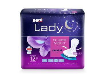 Urologiniai įklotai SENI LADY NIGHT, 12 vnt.