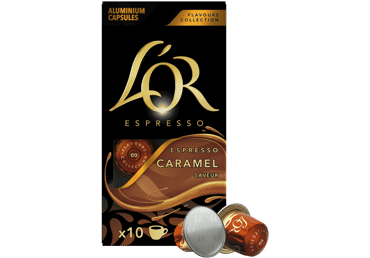 Kavos kapsulės L'OR, karamelės skonio, 52 g