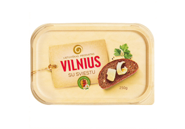 Margarinas VILNIUS su sviestu, 50 % rieb., 250 g