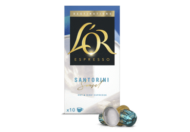 Coffee capsules L'OR SANTORINI, 52 g