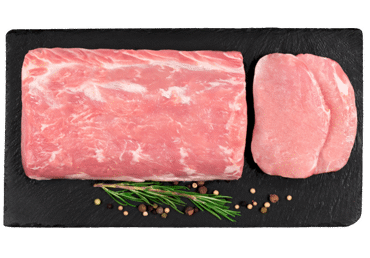 Литовская бескостная свиная корейка, охлажденная, 1 кг