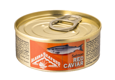 Красная икра лосося ALASKA SEAFOOD, 95 г